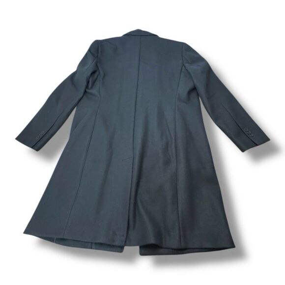 NWT Kenneth Cole Awearness Long Coat Navy Removable Bib Single Breast Men’s XL - Picture 2 of 14